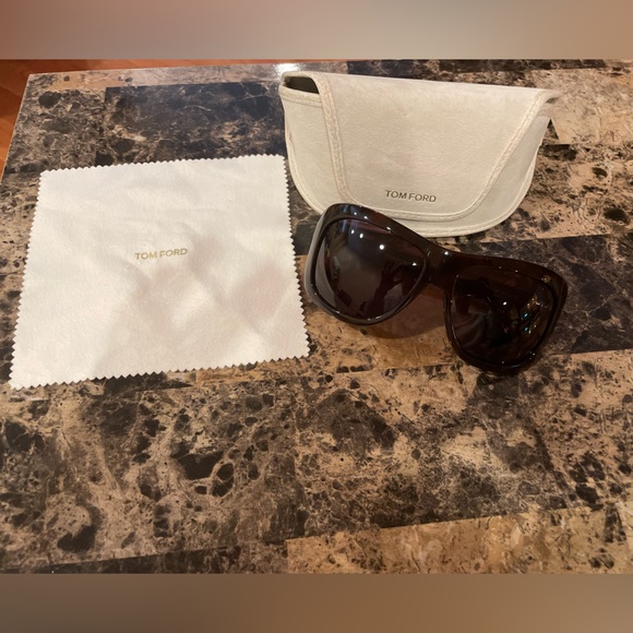 Tom Ford Accessories - Tom Ford Tatiana TF63 Havana Sunglasses
